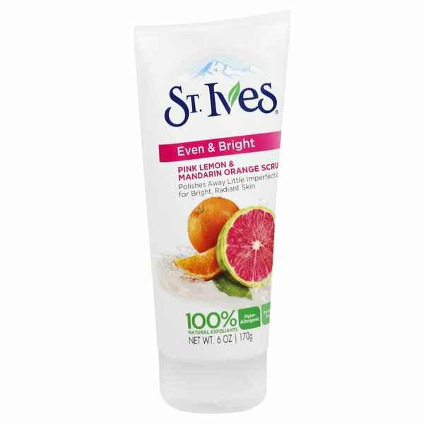 St Ives FACIAL SCRUB PINK LEMON AND MANDARIN 6Z 459372